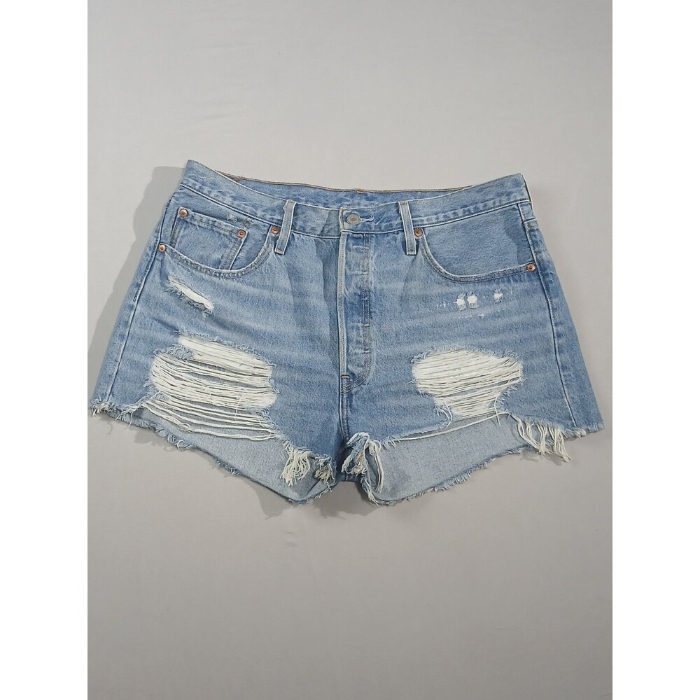 Levi Strauss & Co. Levi's 501 Women's Light Wash Cut Off Shorts W33